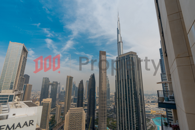 Penthouse | Sea and Burj Khalifa Views | Vacant